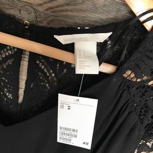 Black maternity dress